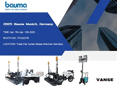 2025 Bauma Munich, Vācija -- VanSe Machinery